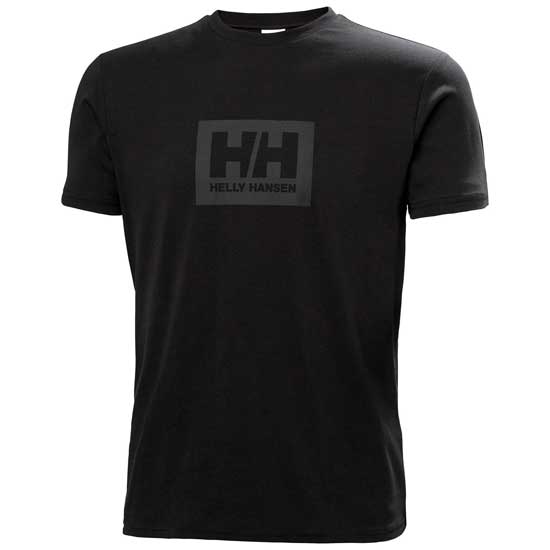 Black HH Box Tee 2.0 Classic Fit Look