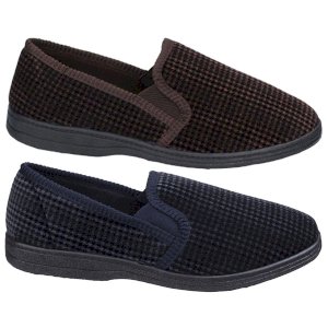 Highbury Lightweight Twin Gusset Slipper