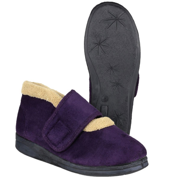 Jeane Adjustable Fit Slipper Bootee