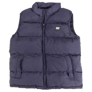 K12605 N Children's Sleeveless Jacket with Chest Logo