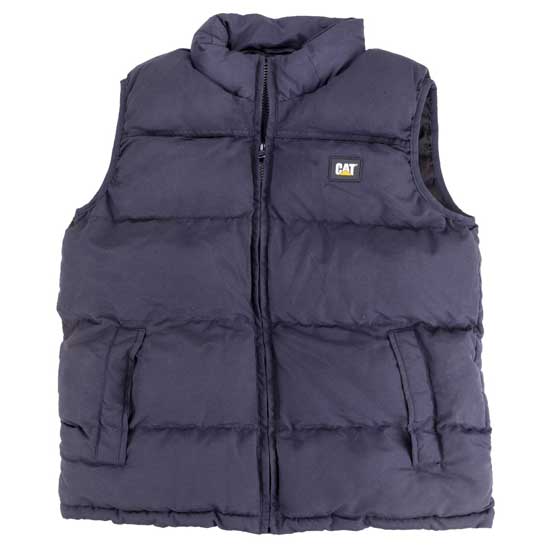 K12605 N Children's Sleeveless Jacket with Chest Logo