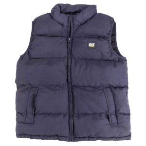 K12605 N Children's Sleeveless Jacket with Chest Logo