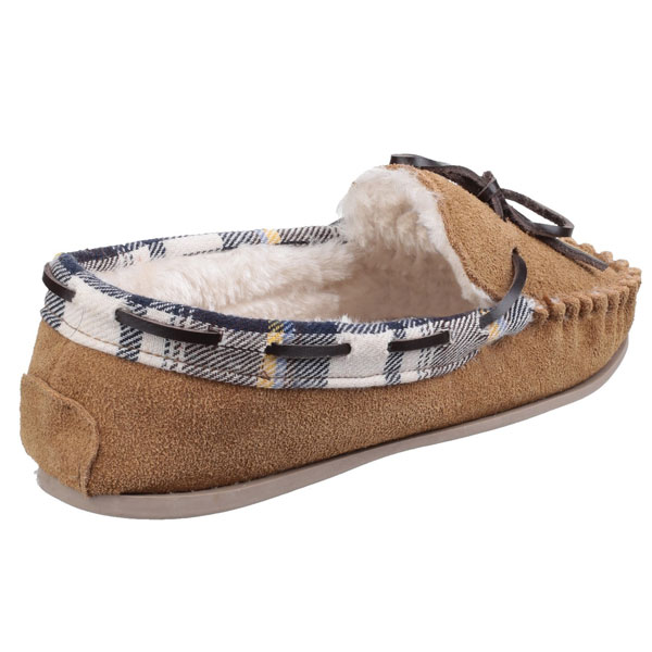 Kilkenny Moccasin Slipper with Lacing Fit