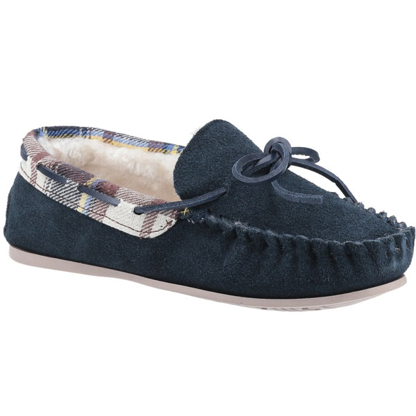 Kilkenny Moccasin Slipper with Lacing Fit