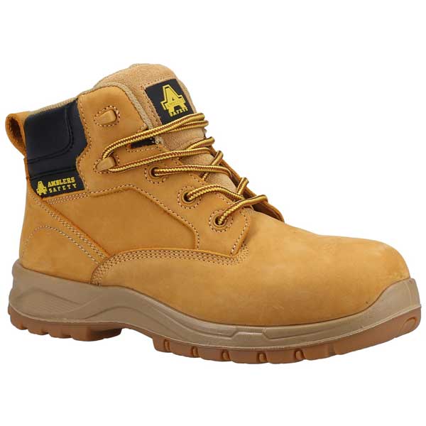  Kira As605C Midsole Ladies Safety Boots (Honey)