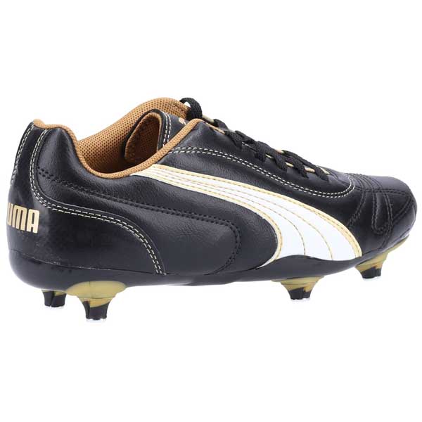 Leather Screw-In Football Boots for Soft Ground