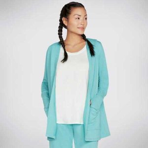 Ladies Everyday Belted Hoodigan with Silky Touch Fabric