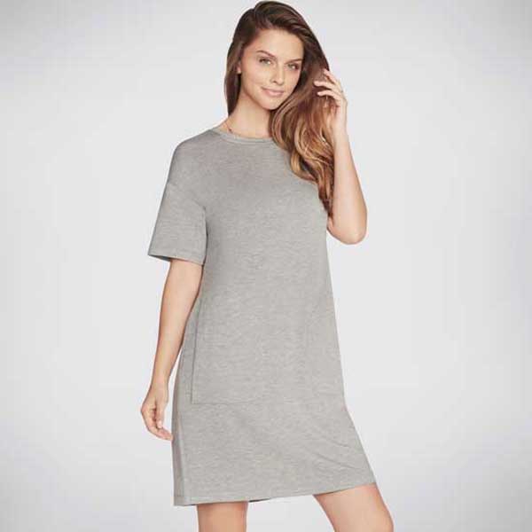 Ladies Skechluxe Mindful Dress Short Sleeve Fit