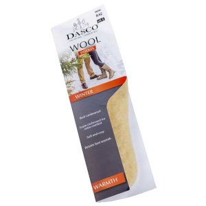 Men’s Lambs Wool Insoles 6 Pack