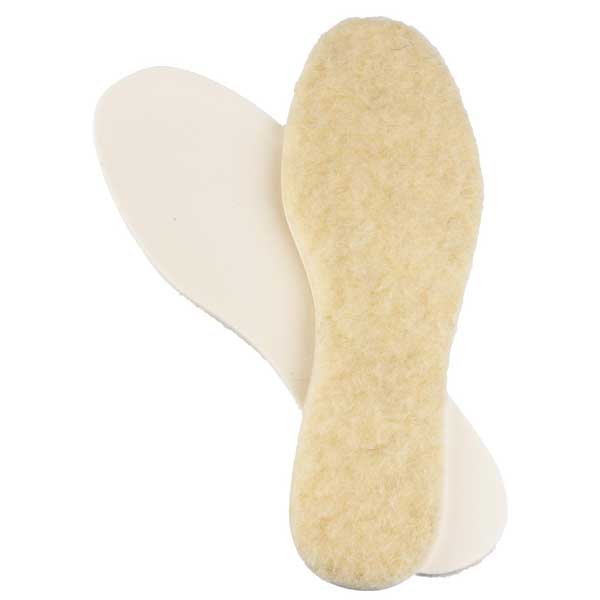Ladies Lambs Wool Insoles 6 Pack