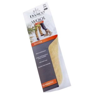 Ladies Lambs Wool Insoles 6 Pack