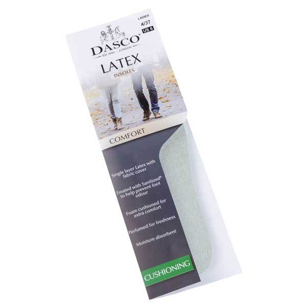 Ladies Latex Insoles Pack Of 6
