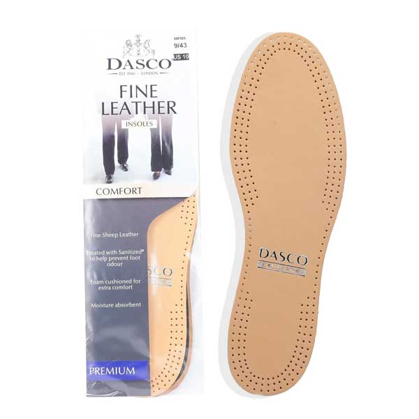 Men’s Leather Insoles 6 Pack