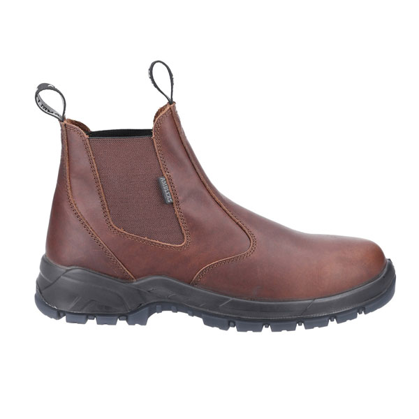 Lightweight  Dealer work boot with twin side gusset