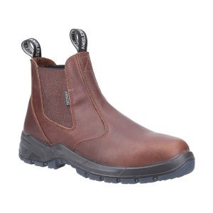 Lightweight  Dealer work boot with twin side gusset