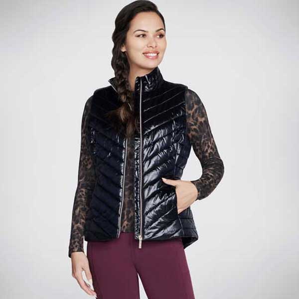 Lightweight Shine Vest with Go Shield Fabric