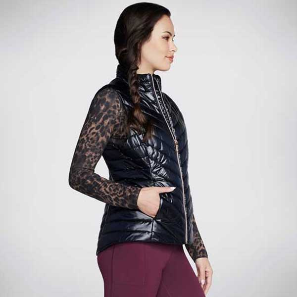 Lightweight Shine Vest with Go Shield Fabric