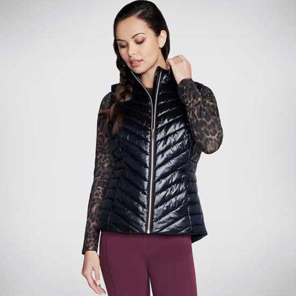 Lightweight Shine Vest with Go Shield Fabric