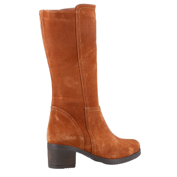 Lucy Ladies Knee Boots with Side Zip