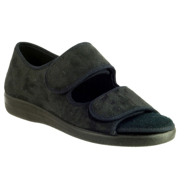 Med Brompton SoftStep Touch Fasten Slipper