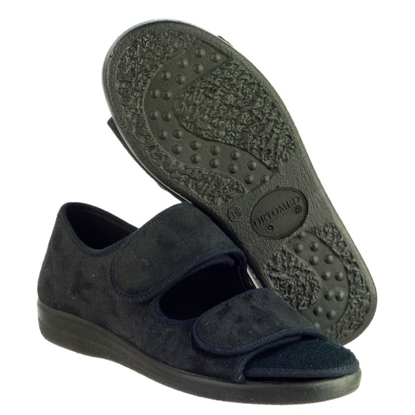 Med Brompton SoftStep Touch Fasten Slipper
