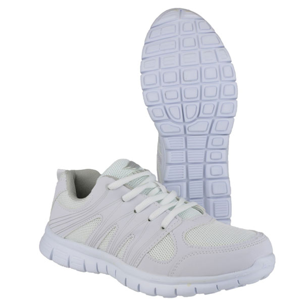 Ladies Milos Comfort Fit Lace-Up Sneakers