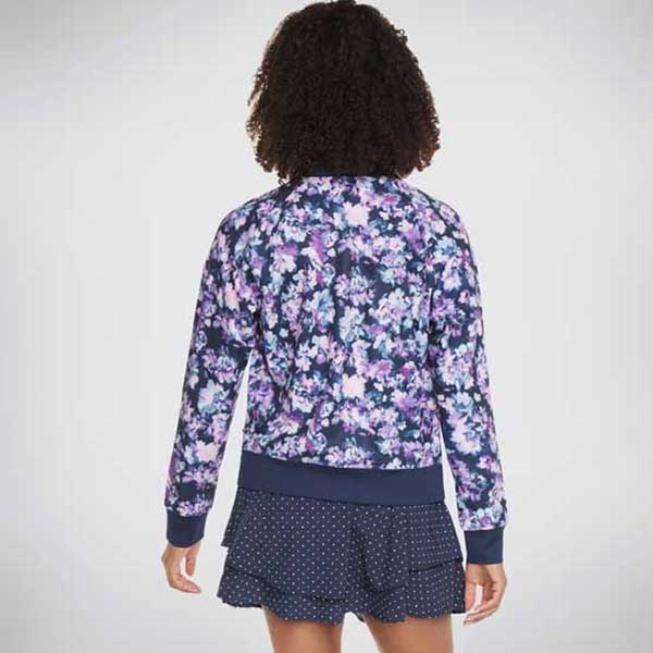 Misty Floral Jacket with Hand Pockets
