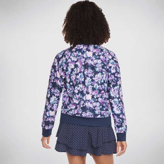 Misty Floral Jacket with Hand Pockets