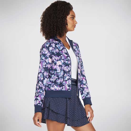 Misty Floral Jacket with Hand Pockets