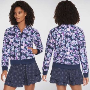Misty Floral Jacket with Hand Pockets