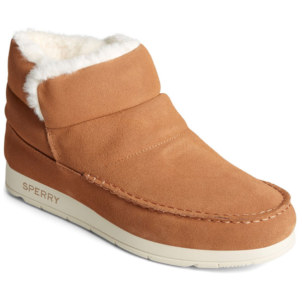 Moc-Sider Soft-Lined Leather Bootie