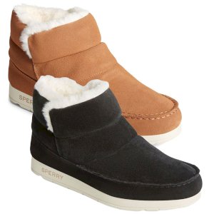 Moc-Sider Soft-Lined Leather Bootie