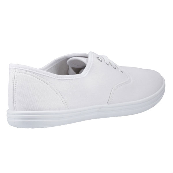Morris Adult Lace Up Canvas Plimsolls