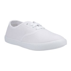 Morris Lace Up Canvas Plimsolls kids