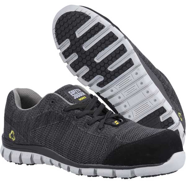 Morris S1P Safety Trainers with Steel Toe & Grip Sole