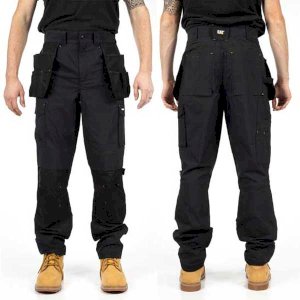 Nexus Black Stretch Fit Holster Trousers