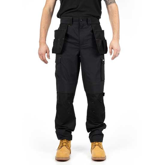 Nexus Black Stretch Fit Holster Trousers
