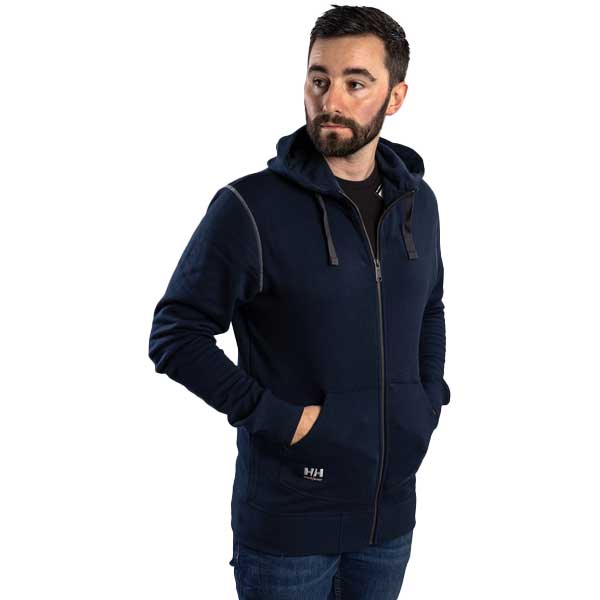 Oxford Zip Hoodie