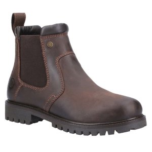 Pamington Comfortable Fit Leather Ankle Boots