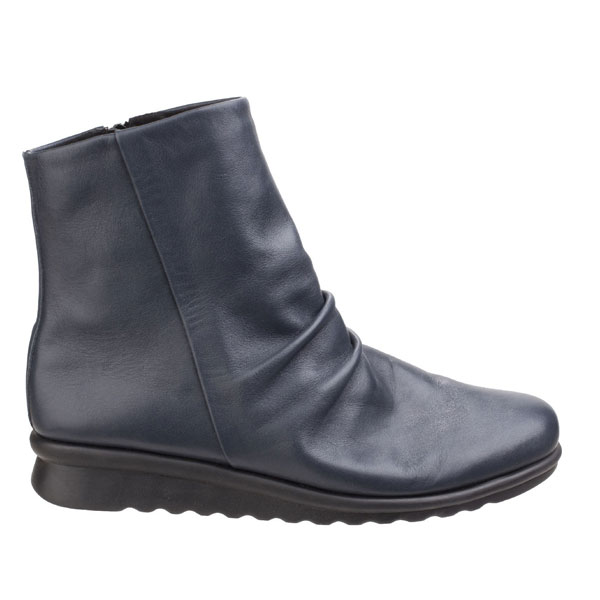 Pan Fried Ruched Women’s Ankle Boot