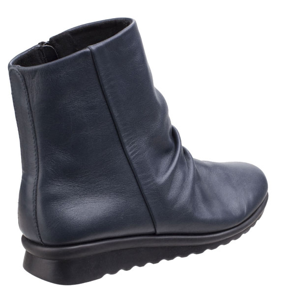 Pan Fried Ruched Women’s Ankle Boot