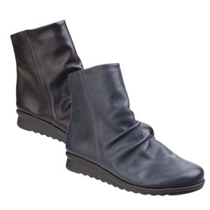 Pan Fried Ruched Women’s Ankle Boot