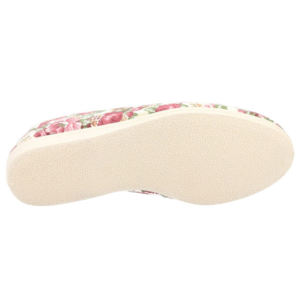 Patricia Cotton Slip-On Floral Comfort Shoe