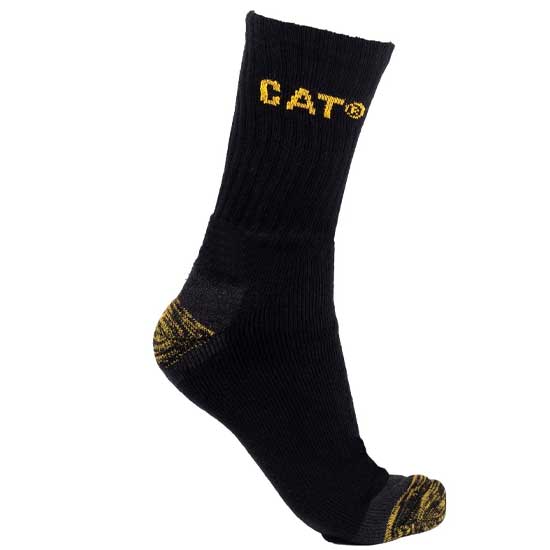 Black Work Sock Durable Fit 3 Pair Pack