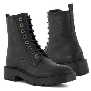 Press Lace-Up Fastening Boot