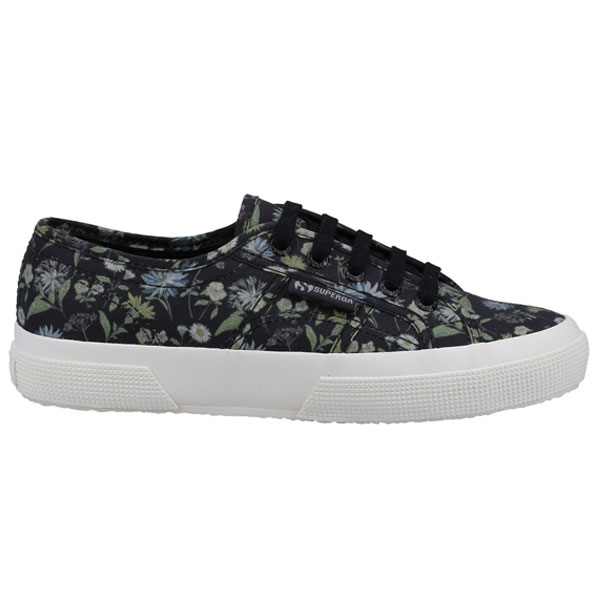 Printed Floral Lace-Up Shoes