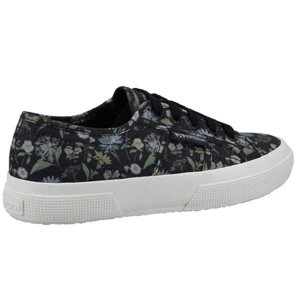 Printed Floral Lace-Up Shoes