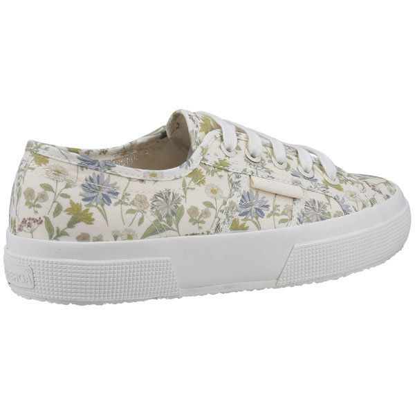 Printed Floral Lace-Up Shoes