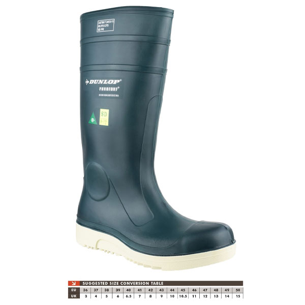 Purofort All-Day Comfort Grip Safety Wellies