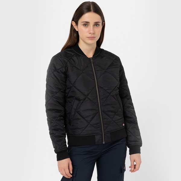 Quilted Bomber Jacket